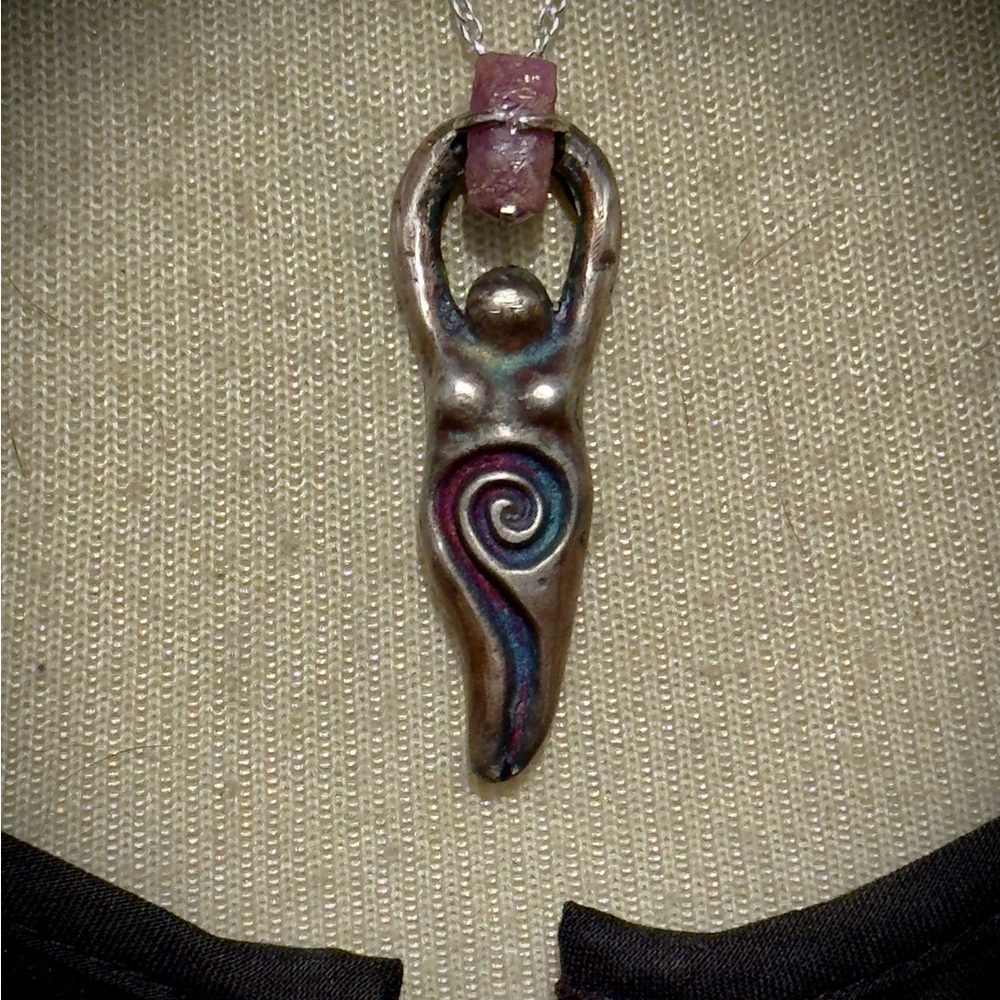 Goddess With Raw Ruby - image 2